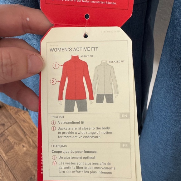 NWT The North Face Apex Bionic 2 Jacket Shady Blue Heather Women's Size M - Picture 11 of 15